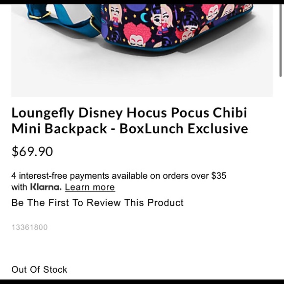 Loungefly | Bags | Hocus Pocus Chibi Loungefly | Poshmark